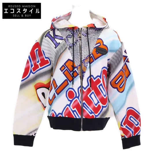LOUIS VUITTON ルイヴィトン 【国内正規】RW211B EJ9F FKSB98 スパンコール グラフィックステートメント ジップアップ パーカー トップス