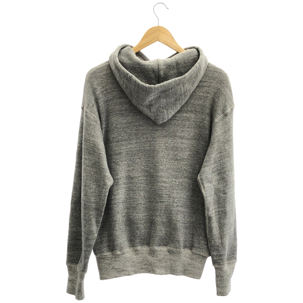 WAREHOUSE ウエアハウス 【×BEAMS PLUS】グレー コットン スウェットフーディープルオーバー トップス