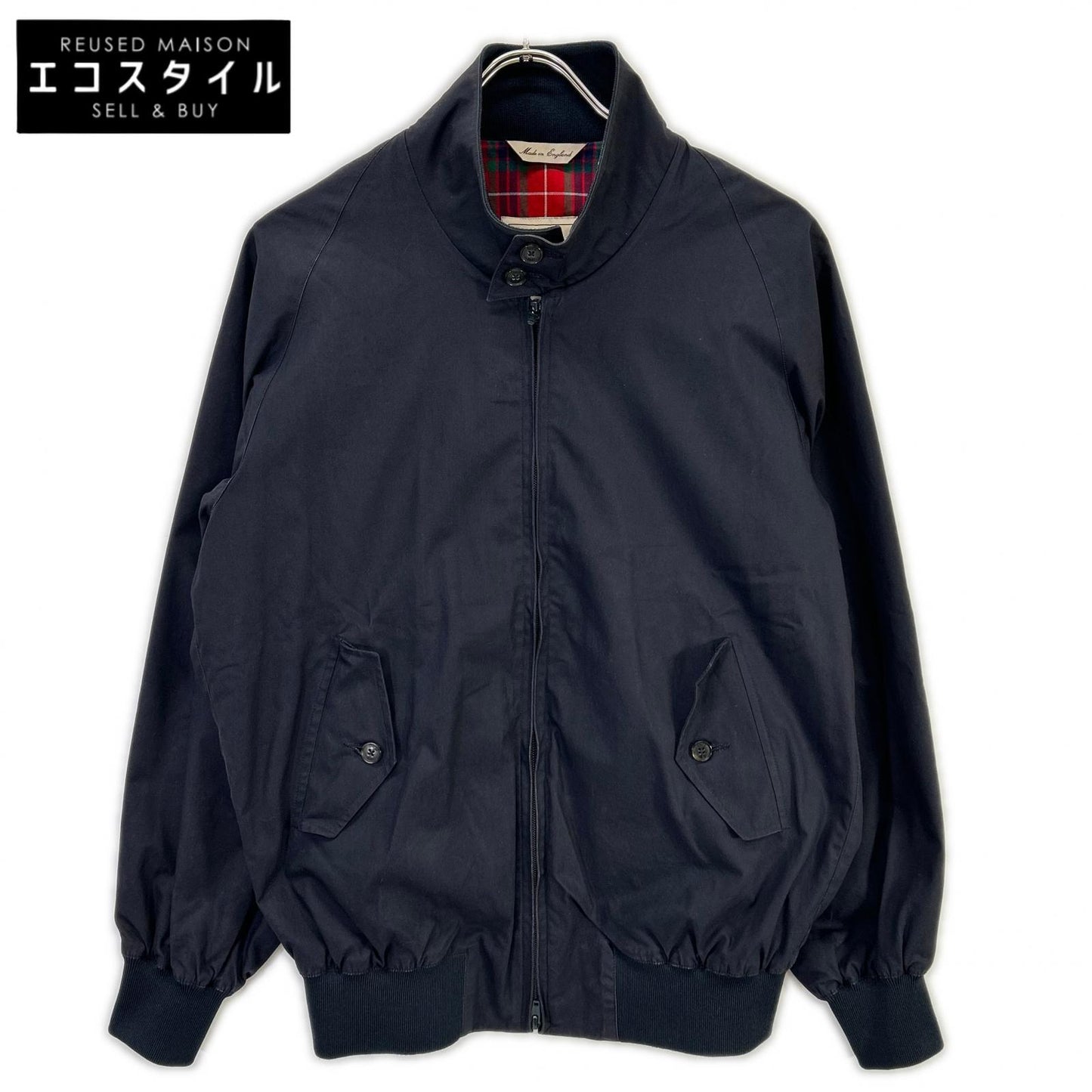 BARACUTA バラクータ 1801013 ネイビー 英国製 スイングトップ G9 ハリントンジャケット ジャケット