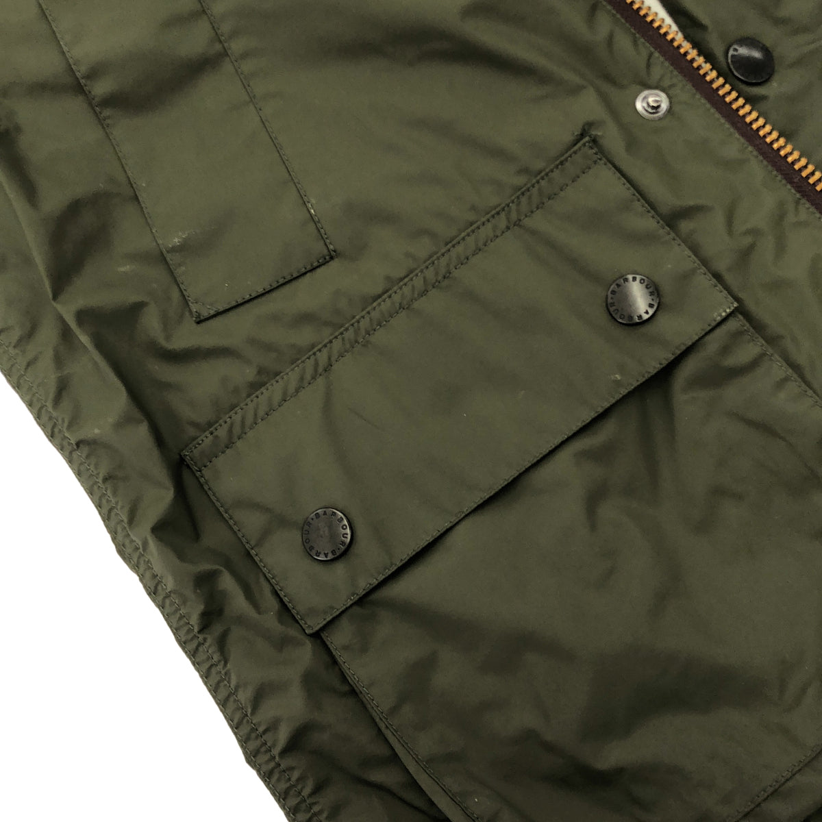 Barbour バブアー 【BEAMS PLUS別注】1801306 カーキ BEDALE ナイロンジャケット ジャケット