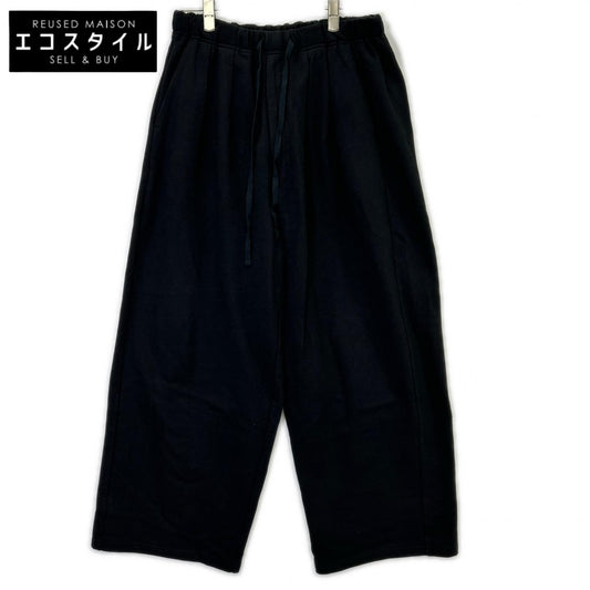 ANCELLM アンセルム 26SS ANC-PT120 ブラック 2TUCK SWEAT PANTS スウェットパンツ ボトムス