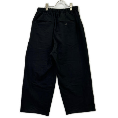 ANCELLM アンセルム 26SS ANC-PT120 ブラック 2TUCK SWEAT PANTS スウェットパンツ ボトムス