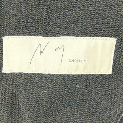 ANCELLM アンセルム 26SS ANC-PT120 ブラック 2TUCK SWEAT PANTS スウェットパンツ ボトムス