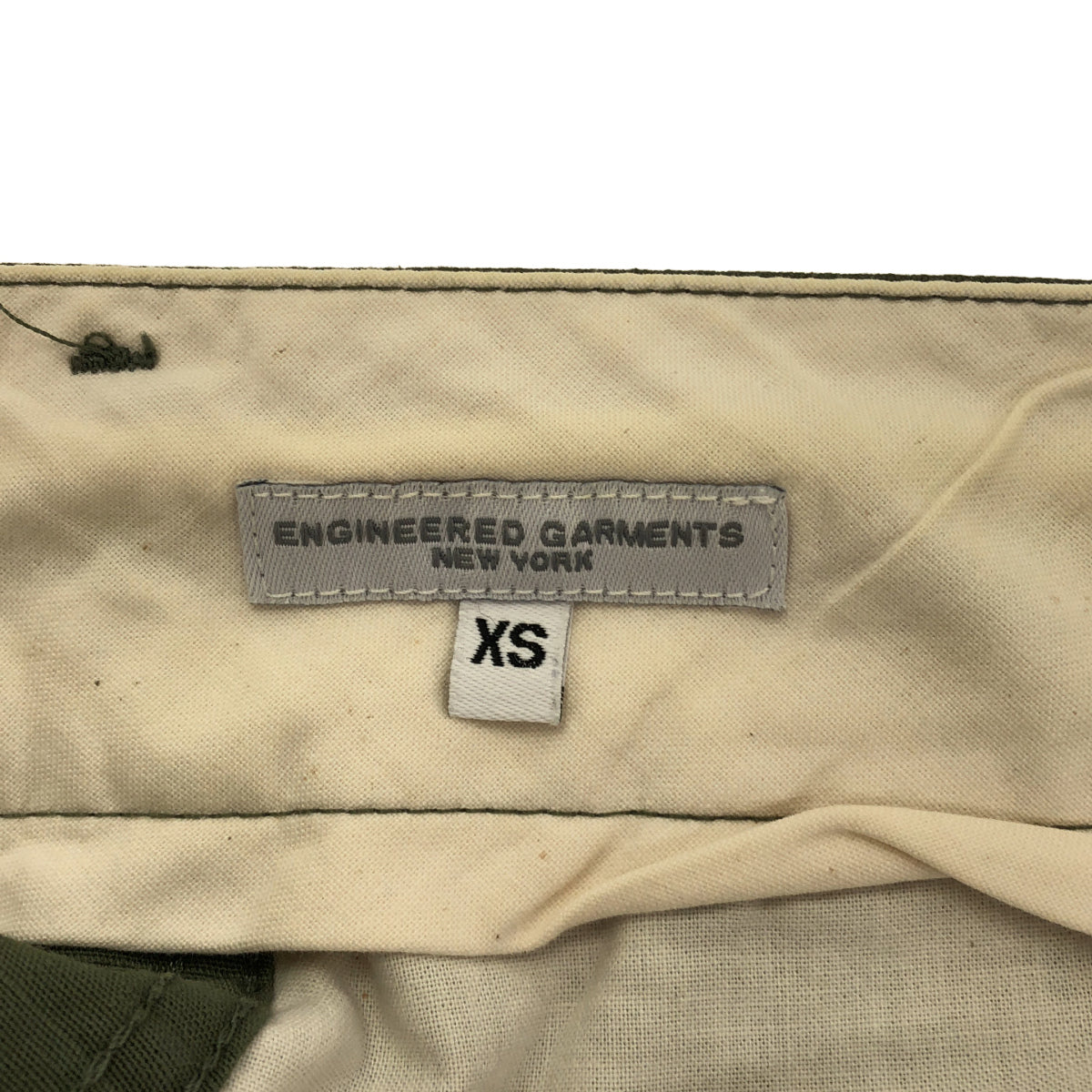 Engineered Garments エンジニアードガーメンツ カーキ コットンリップストップ FAカーゴパンツ ボトムス