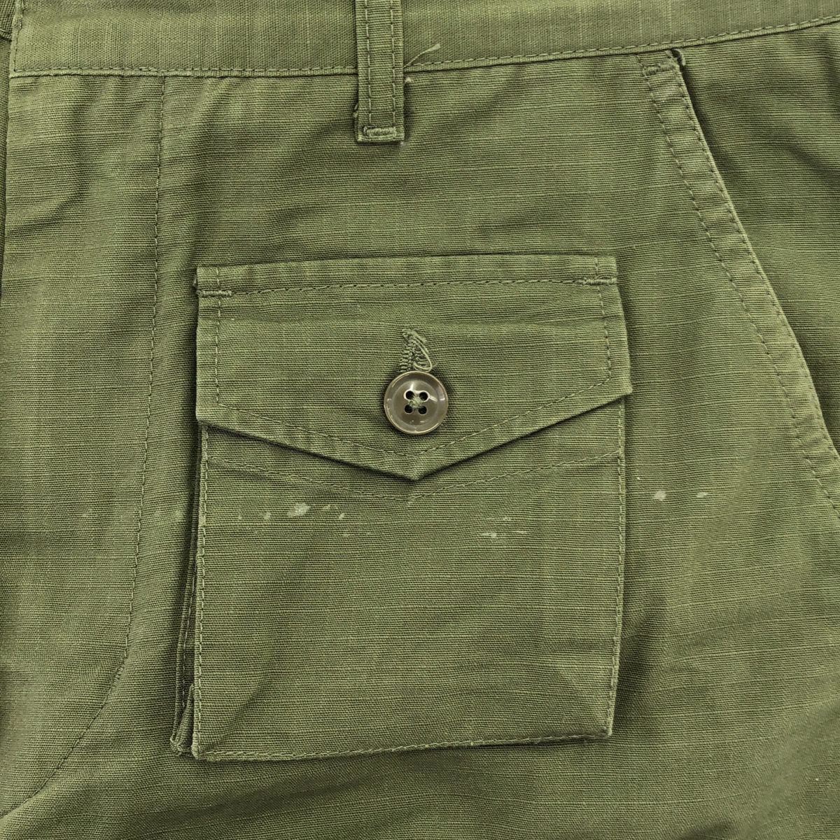 Engineered Garments エンジニアードガーメンツ カーキ コットンリップストップ FAカーゴパンツ ボトムス