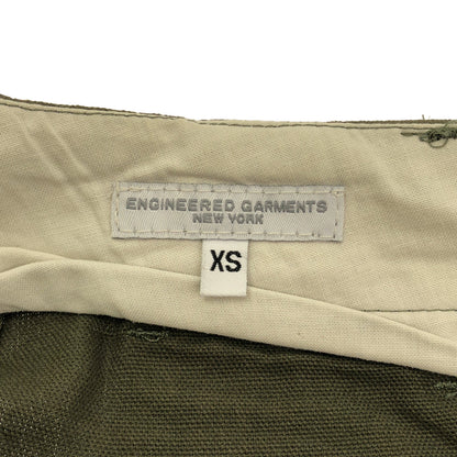 Engineered Garments エンジニアードガーメンツ オリーブグリーン コットンリップストップ パッチワークファティーグパンツ ボトムス