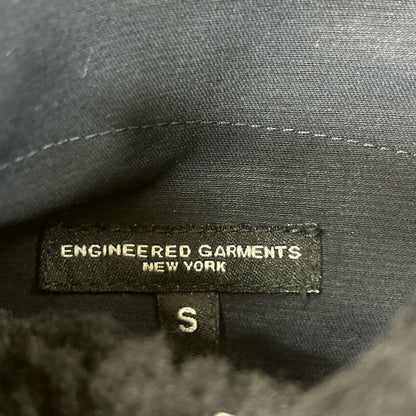 Engineered Garments エンジニアードガーメンツ ネイビー コットン×ボア オーバーベスト ジレ ベスト