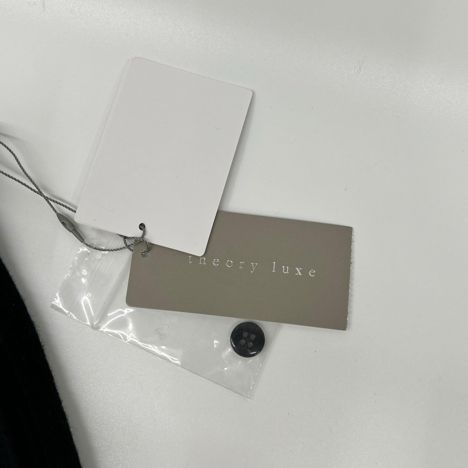 theory luxe セオリーリュクス 03-2407300 ブラック 圧縮ウールジャージー ミディアムフレアスカート スカート