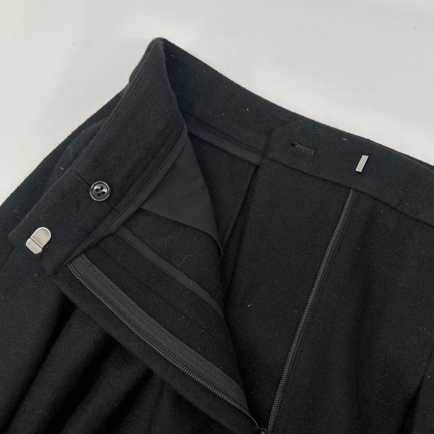 theory luxe セオリーリュクス 03-2407300 ブラック 圧縮ウールジャージー ミディアムフレアスカート スカート