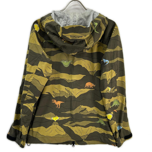 PEARLY GATES Pearly Gates 055-5220108 Green Dinosaur-Design Zip-Up Jacket Jacket