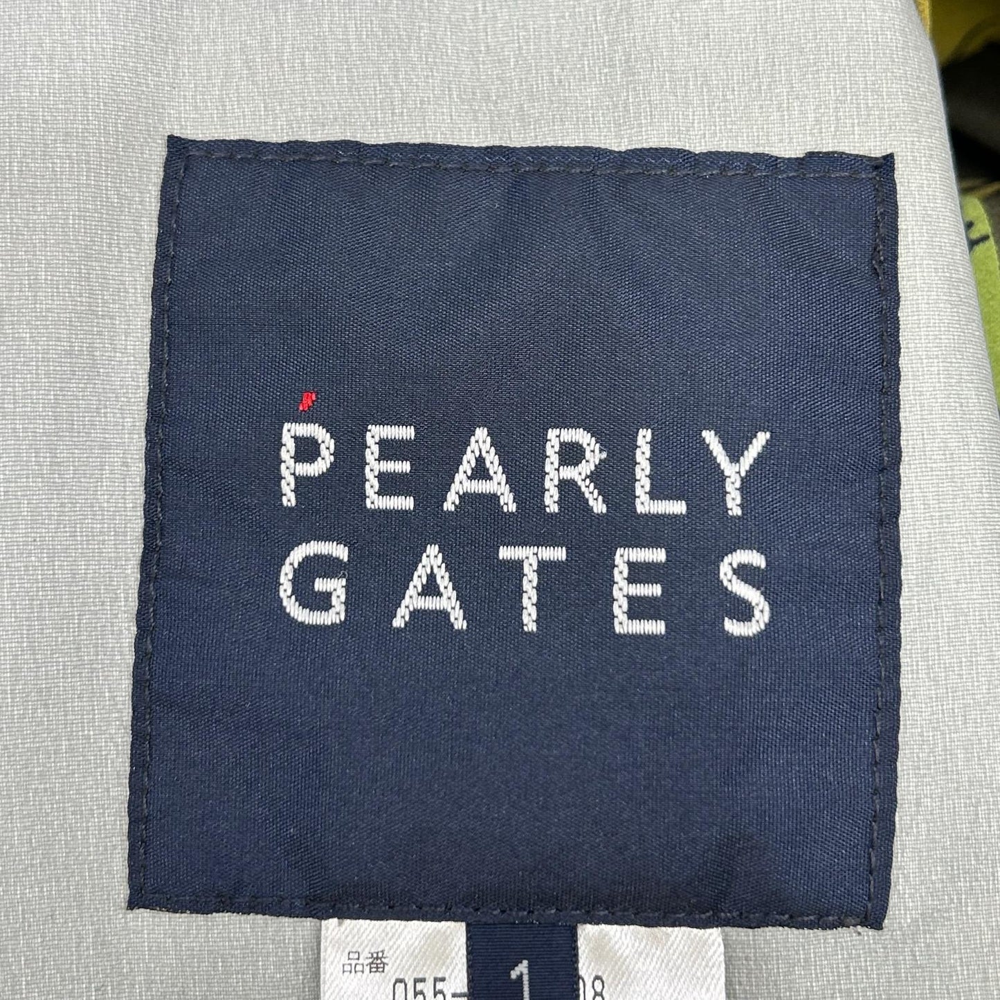 PEARLY GATES パーリーゲイツ 055-5220108 グリーン ダイナソーデザイン ジップアップジャケット ジャケット