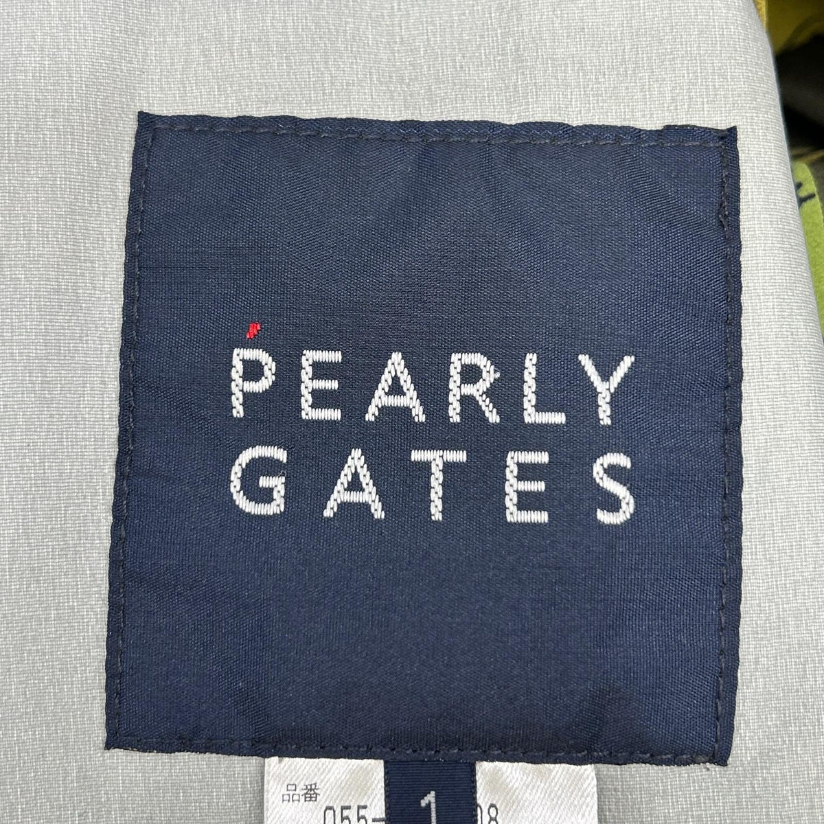 PEARLY GATES パーリーゲイツ 055-5220108 グリーン ダイナソーデザイン ジップアップジャケット ジャケット