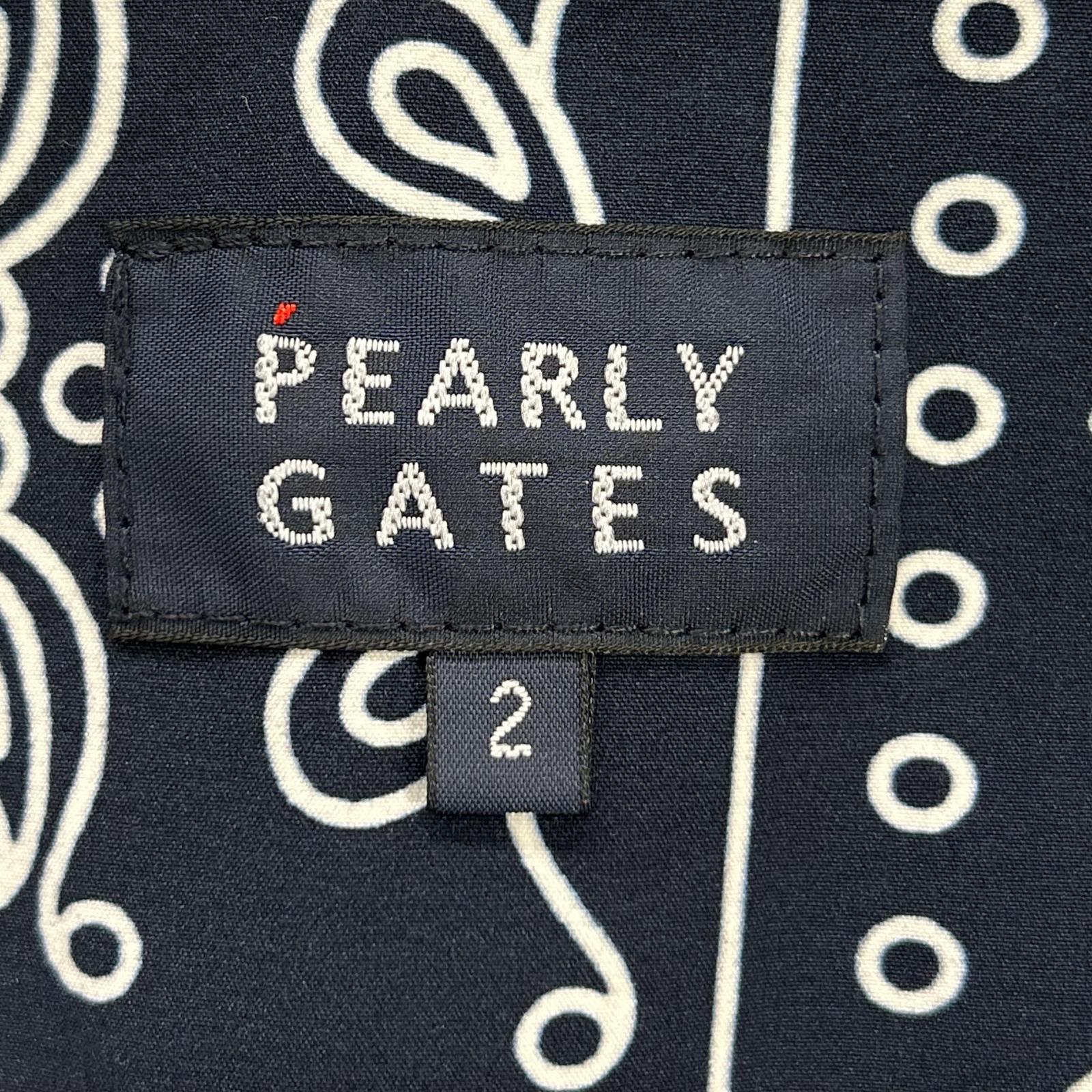 PEARLY GATES パーリーゲイツ PF20JK001・PF20PN002 ネイビー ペイズリー セットアップ スーツ セットアップ