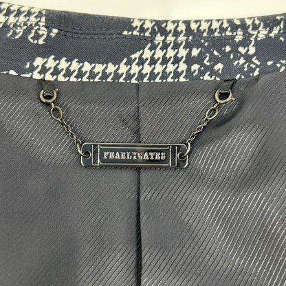 PEARLY GATES 【× PEANUTS】 Navy-and-white houndstooth Snoopy suit set Set-up