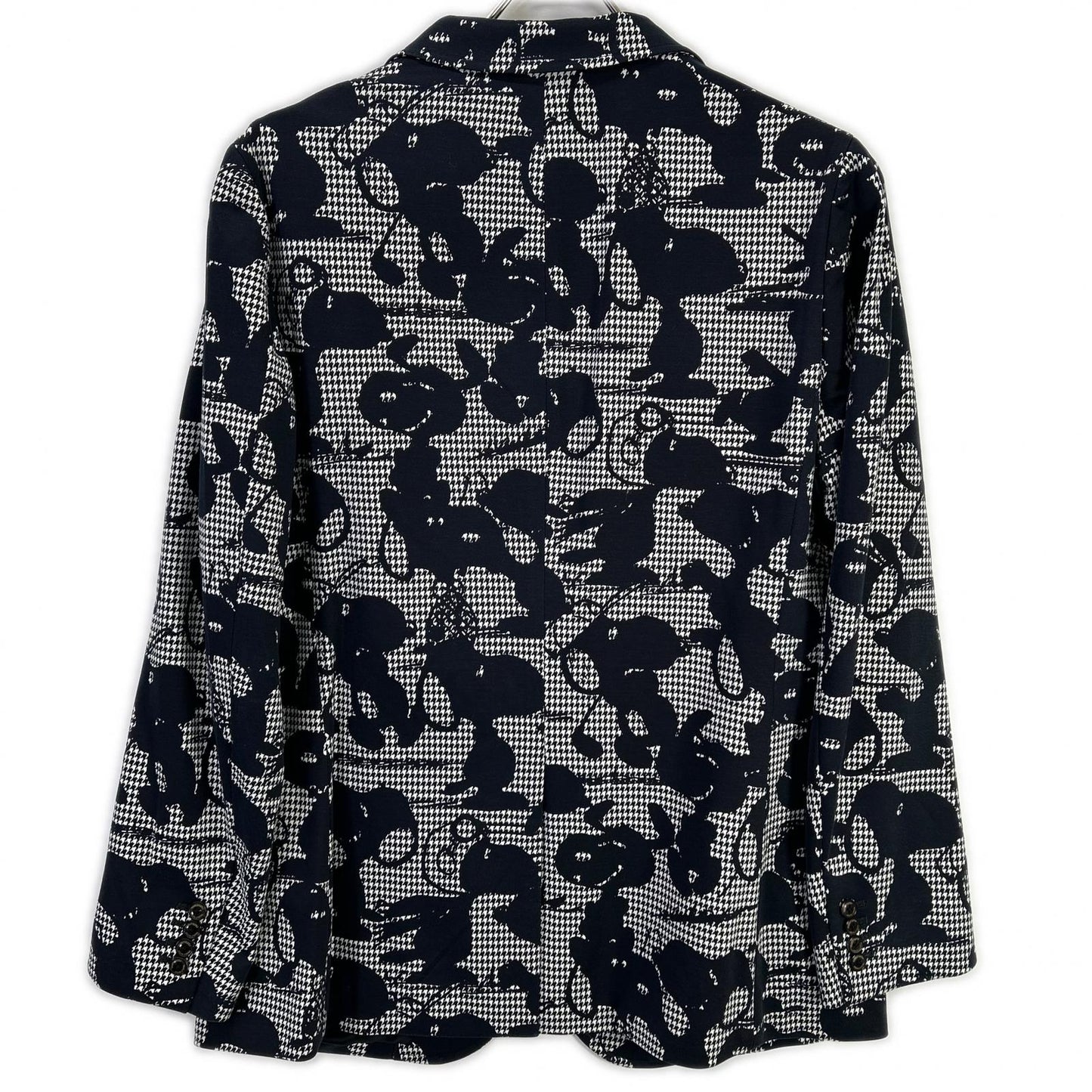 PEARLY GATES 【× PEANUTS】 Navy-and-white houndstooth Snoopy suit set Set-up