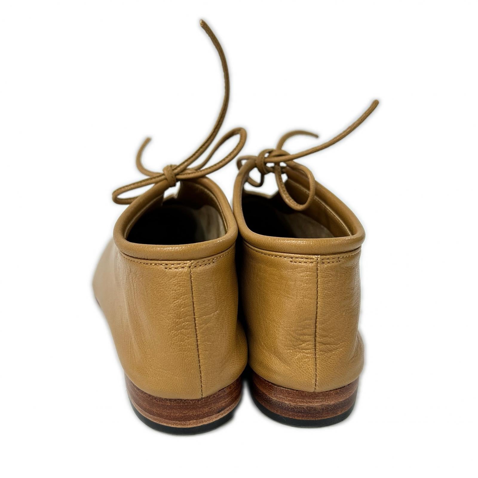 MARTINIANO マルティニアーノ 【新品同様】004 BOOTIE ブーティー キッドレザー フラットシューズ シューズ