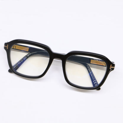 TOM FORD トムフォード TF6060-F-B 25AW Col.001/ブラック ブルーライトカットレンズ アジアンフィットモデル ウェリントン眼鏡 眼鏡