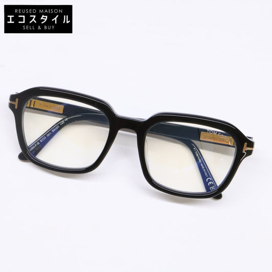 TOM FORD トムフォード TF6060-F-B 25AW Col.001/ブラック ブルーライトカットレンズ アジアンフィットモデル ウェリントン眼鏡 眼鏡