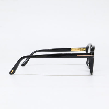 TOM FORD トムフォード TF6060-F-B 25AW Col.001/ブラック ブルーライトカットレンズ アジアンフィットモデル ウェリントン眼鏡 眼鏡