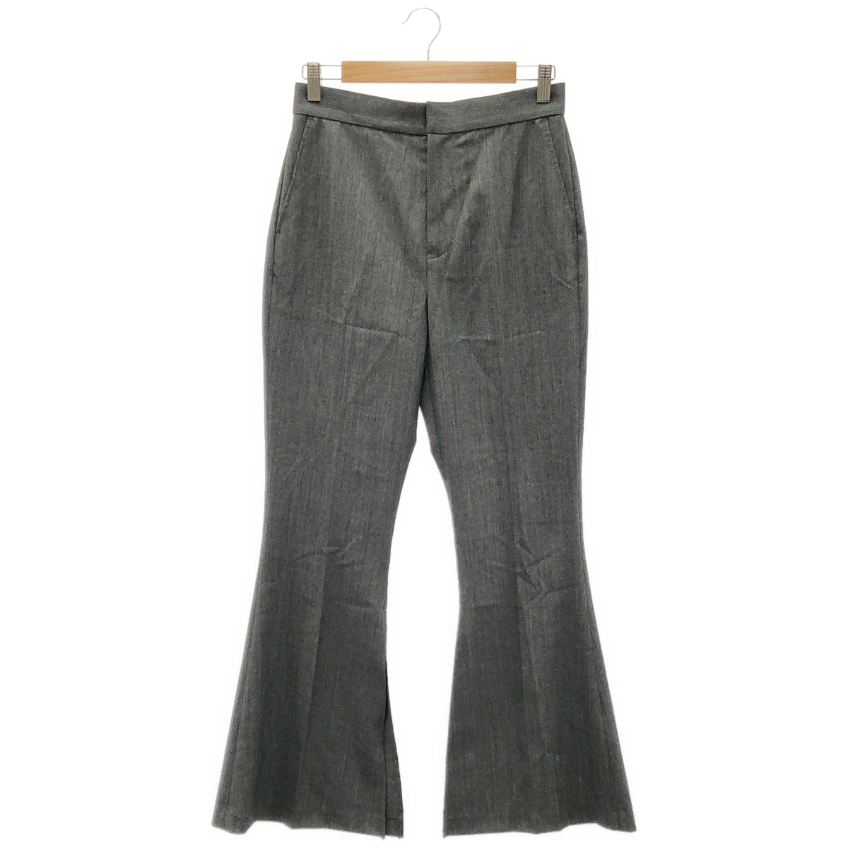 cygne シーニュ CY2611-04-050 グレー Theo フレアパンツ ボトムス