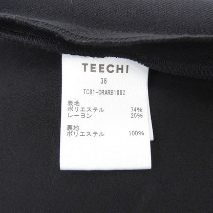 TEECHI ティーチ 美品 ボンカールワンピース レディース 黒 ブラック 36 TC01-DRARB1002 ワンピース