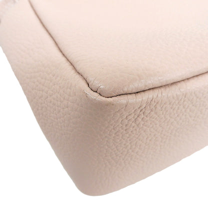 DEN HAMANO 傳濱野 新品同様 Mietia Belle ミーティアベル 2WAY ハンドバッグ レザー レディース ライトピンク ハンドバッグ