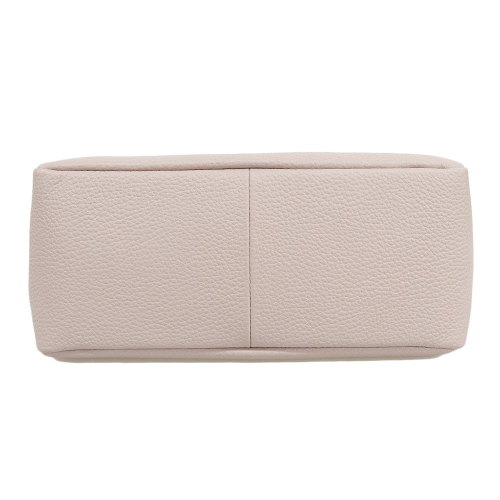 DEN HAMANO 傳濱野 新品同様 Mietia Belle ミーティアベル 2WAY ハンドバッグ レザー レディース ライトピンク ハンドバッグ