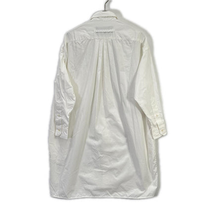 TICCA ティッカ 022341104 ホワイト コットン ロング丈 シャツワンピース ワンピース