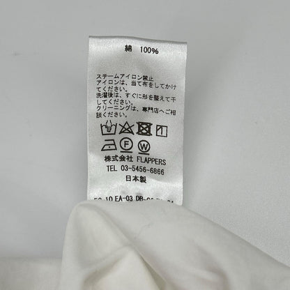 TICCA ティッカ 022341104 ホワイト コットン ロング丈 シャツワンピース ワンピース
