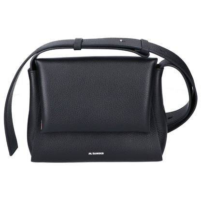 JILSANDER ジルサンダー J07WD0113 ブラック ソフトグレインカーフ エンボスロゴ ENVELOPE MESSENGER MINI/エンベロープ メッセンジャー ミニ ショルダーバッグ