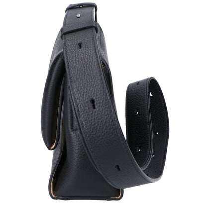 JILSANDER ジルサンダー J07WD0113 ブラック ソフトグレインカーフ エンボスロゴ ENVELOPE MESSENGER MINI/エンベロープ メッセンジャー ミニ ショルダーバッグ