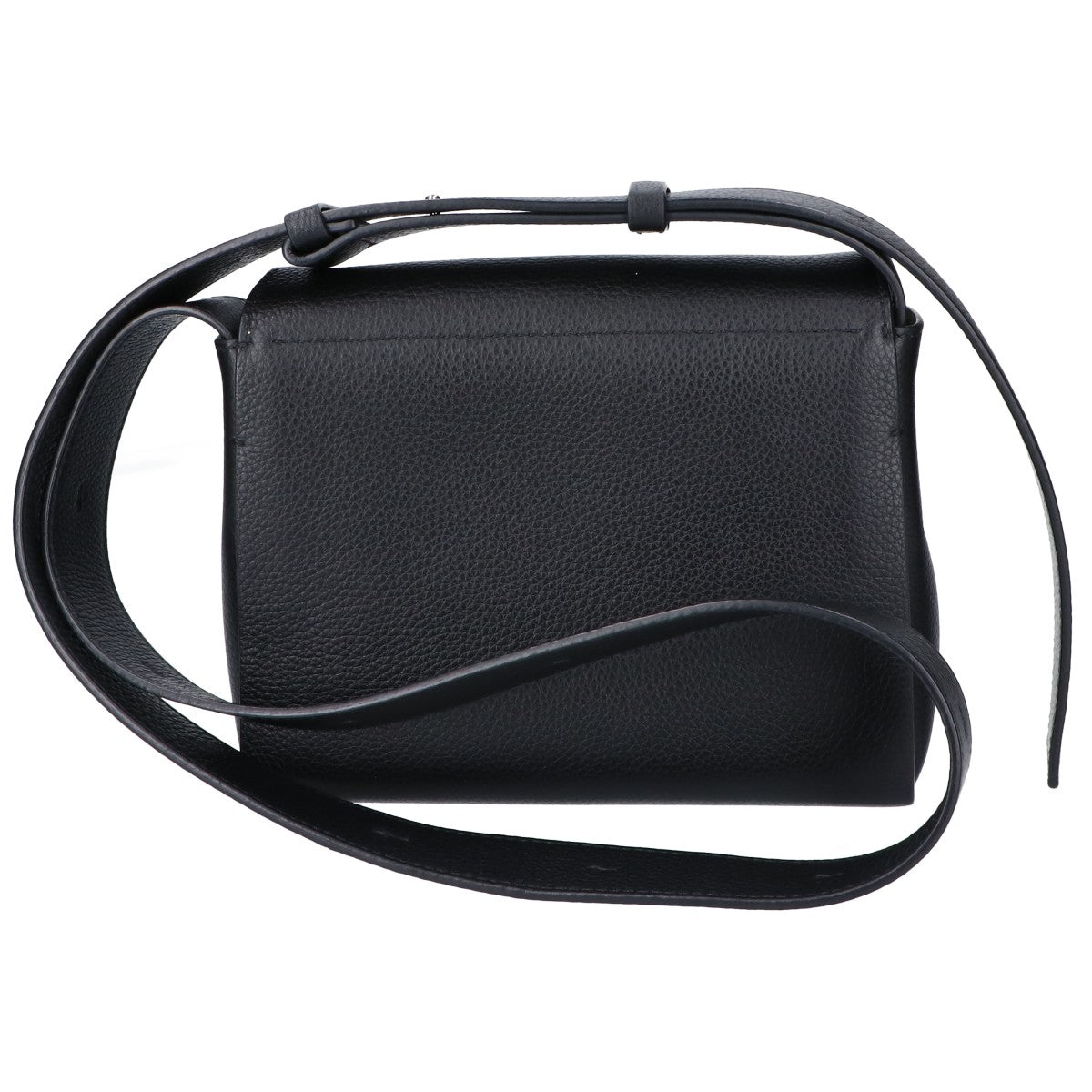 JILSANDER ジルサンダー J07WD0113 ブラック ソフトグレインカーフ エンボスロゴ ENVELOPE MESSENGER MINI/エンベロープ メッセンジャー ミニ ショルダーバッグ