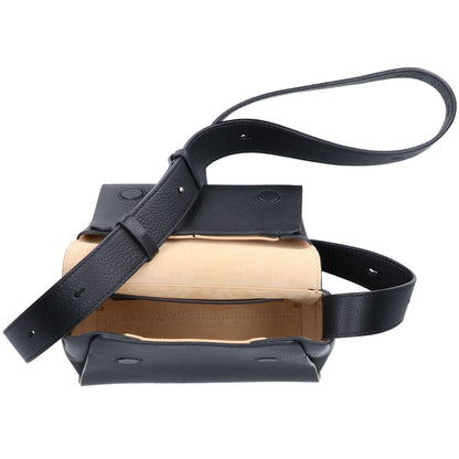 JILSANDER ジルサンダー J07WD0113 ブラック ソフトグレインカーフ エンボスロゴ ENVELOPE MESSENGER MINI/エンベロープ メッセンジャー ミニ ショルダーバッグ