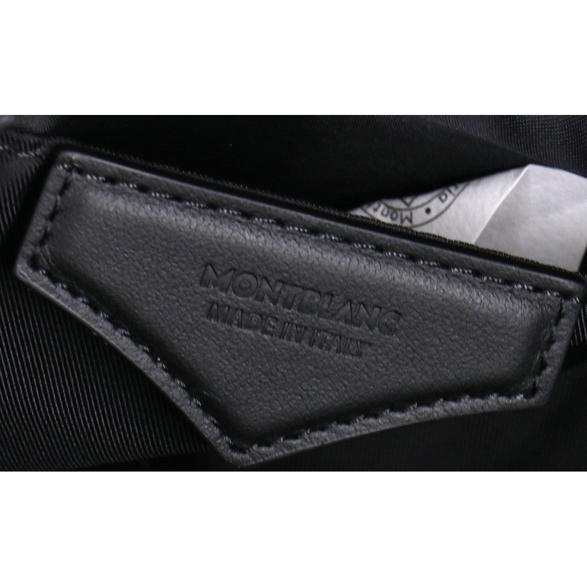 MONTBLANC モンブラン 【新品同様】MB220011 Extreme3.0 エクストリーム3.0 エンボスカーフスキン メタルロゴ ウォッシュバッグ セカンドバッグ クラッチバッグ