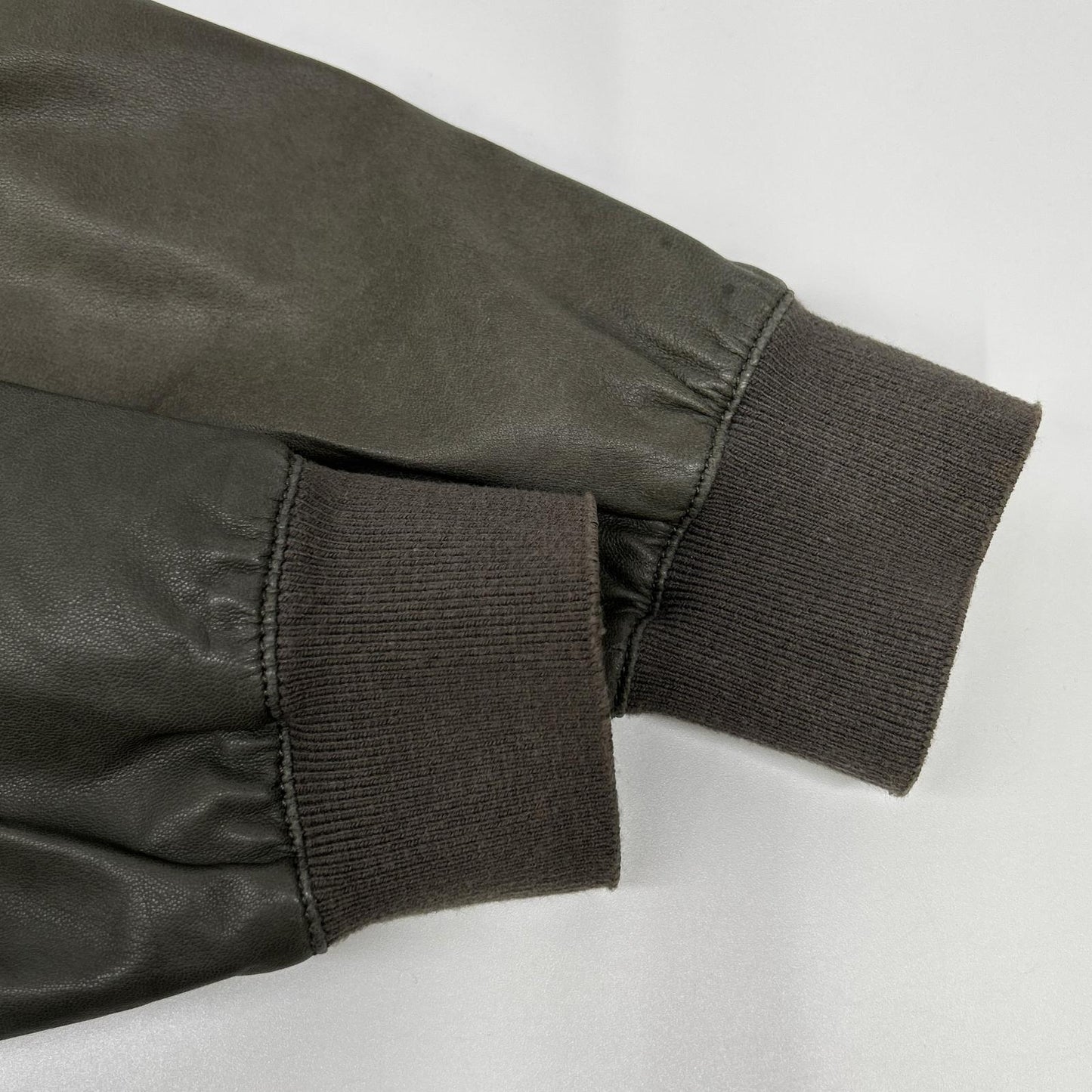 All Saints オールセインツ チャコール レザー MOWER BOMBER ボンバージャケット ジャケット