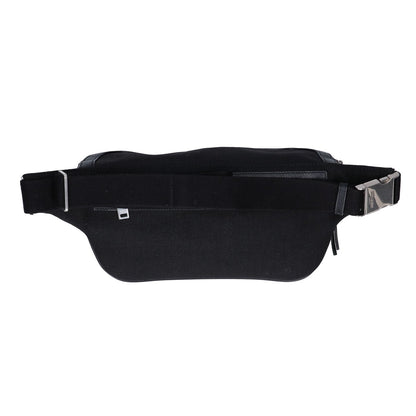 SAINT LAURENT PARIS サンローランパリ 【美品】557831 キャンバス/レザー ベルトバッグ ウエストバッグ