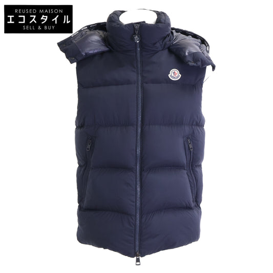MONCLER モンクレール MABEN GILET ナイロン W-ZIP フーデッドダウンベスト ジャケット