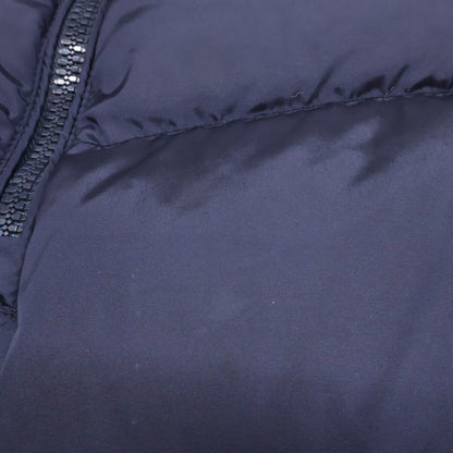 MONCLER モンクレール HIRONDELLE/イロンデール ブルーフロストフォックスファー ダウン コート