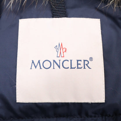 MONCLER モンクレール HIRONDELLE/イロンデール ブルーフロストフォックスファー ダウン コート