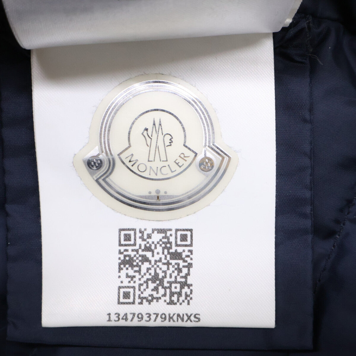 MONCLER モンクレール HIRONDELLE/イロンデール ブルーフロストフォックスファー ダウン コート