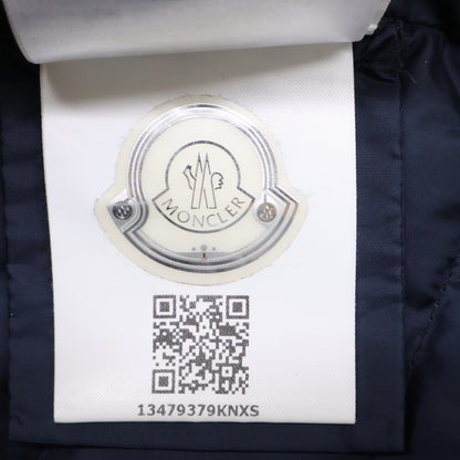 MONCLER モンクレール HIRONDELLE/イロンデール ブルーフロストフォックスファー ダウン コート