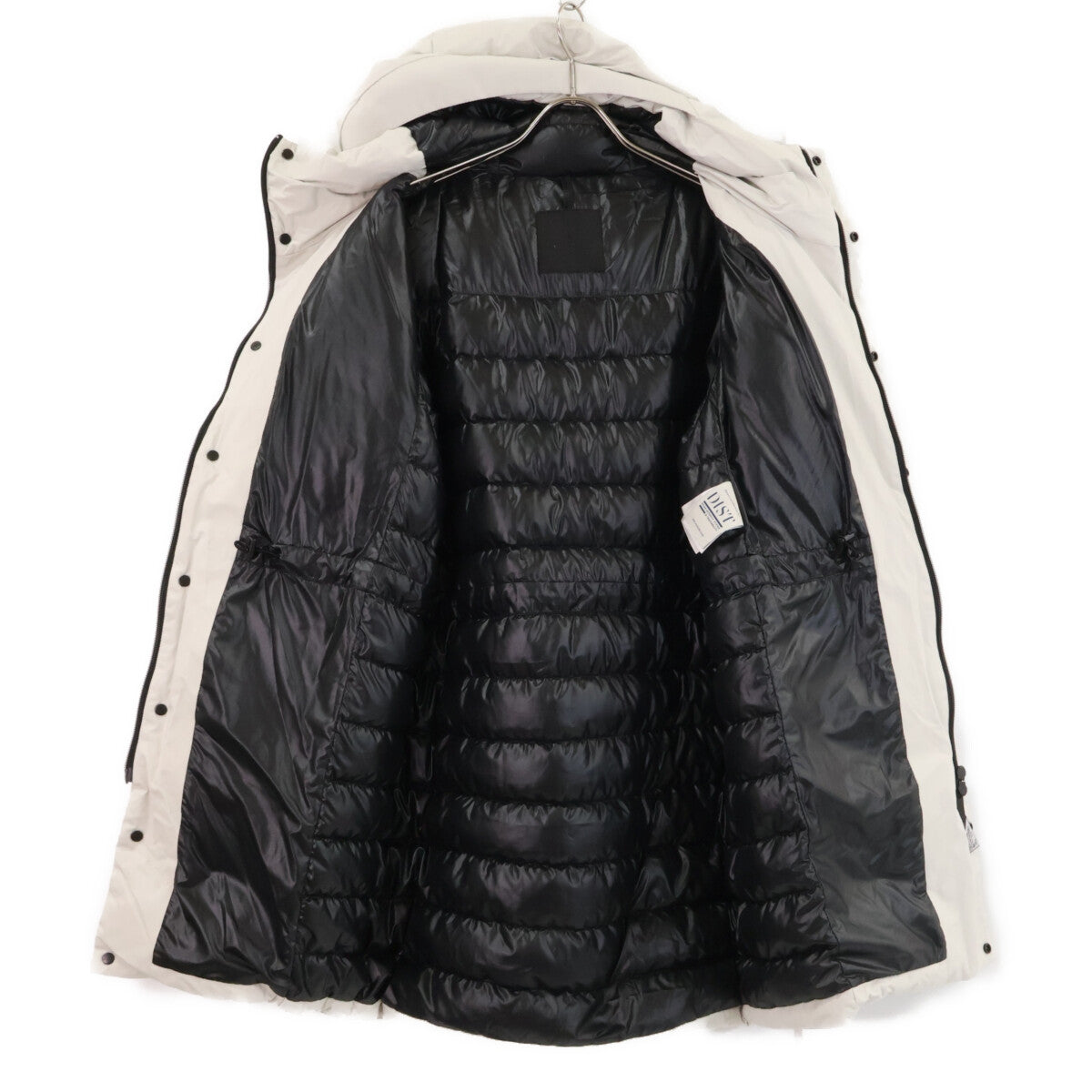 MONCLER Moncler [Made in 2023] ABERDEN embossed-logo hooded down coat
