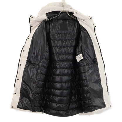 MONCLER Moncler [Made in 2023] ABERDEN embossed-logo hooded down coat