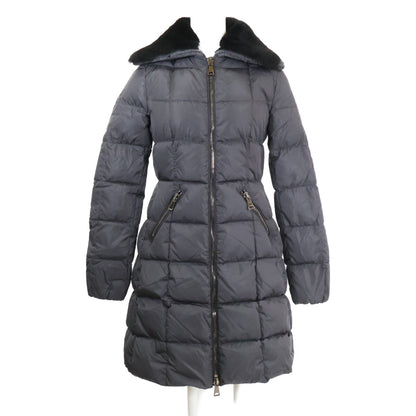 MONCLER モンクレール 【美品】DAVIDIA ラムファーカラー付 ダウン コート