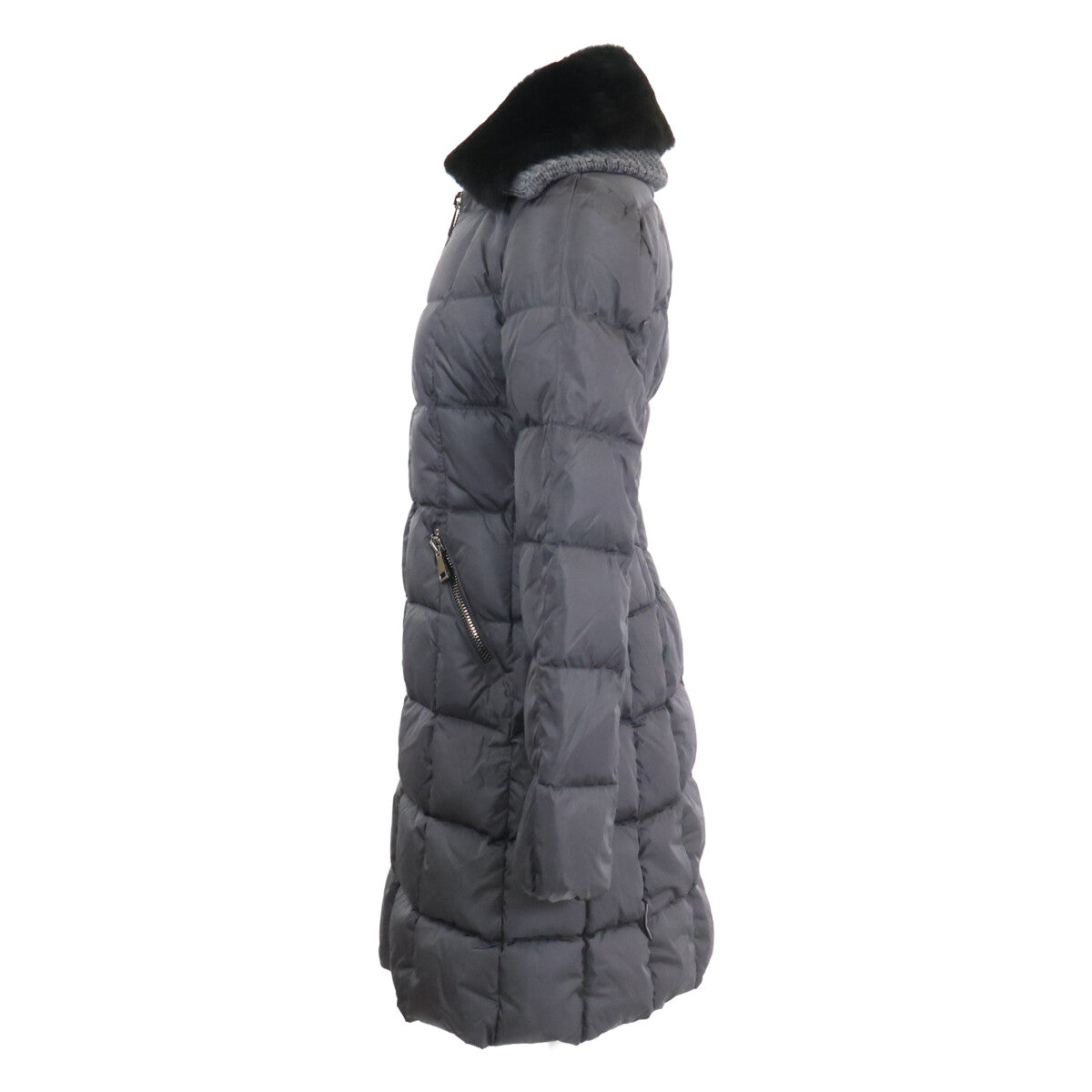 MONCLER モンクレール 【美品】DAVIDIA ラムファーカラー付 ダウン コート
