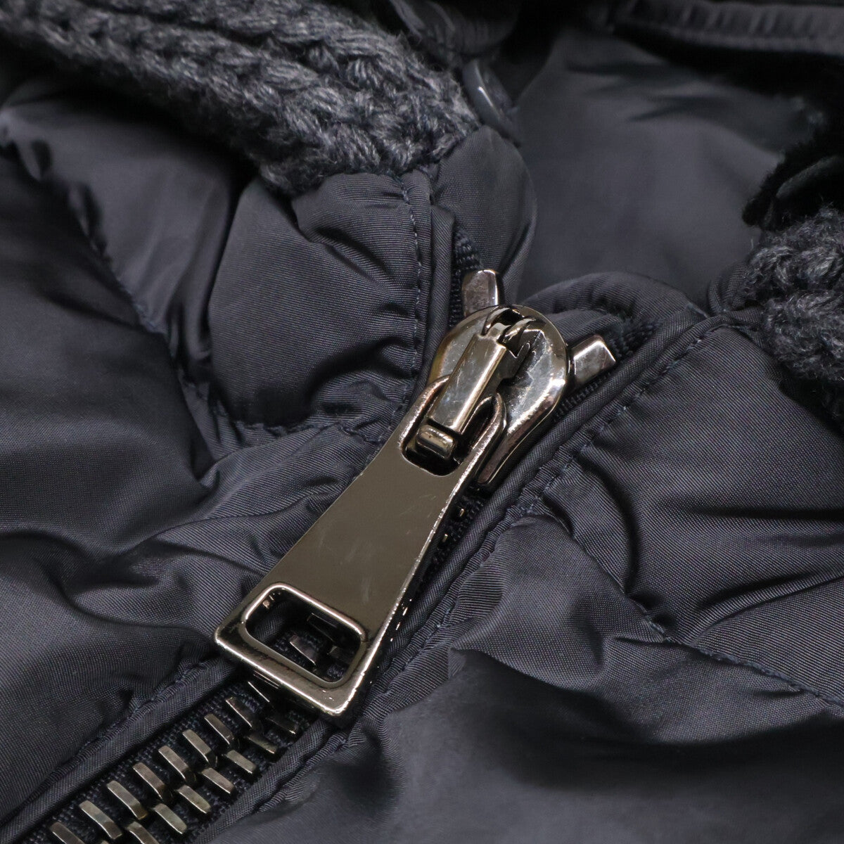 MONCLER モンクレール 【美品】DAVIDIA ラムファーカラー付 ダウン コート