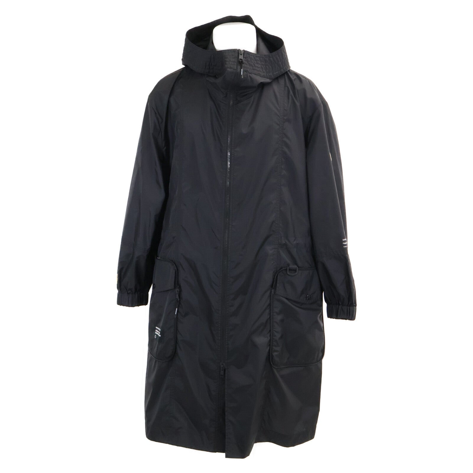 MONCLER モンクレール GENIUS 7 ジーニアス7 ×FRAGMENT HIROSHI FUJIWARA【美品/23年製】FENNEL フェンネル ナイロン フーディロング コート