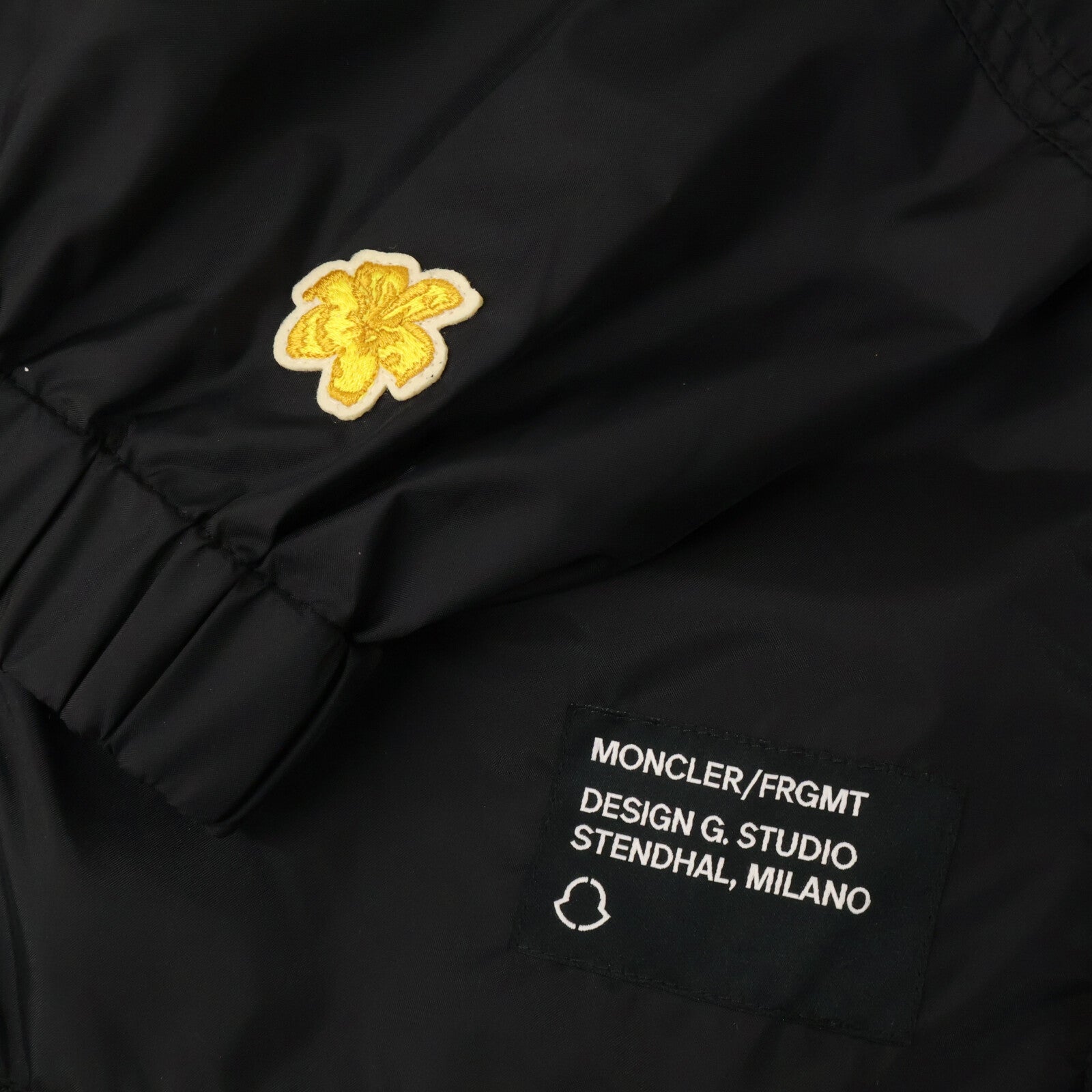 MONCLER モンクレール GENIUS 7 ジーニアス7 ×FRAGMENT HIROSHI FUJIWARA【美品/23年製】FENNEL フェンネル ナイロン フーディロング コート
