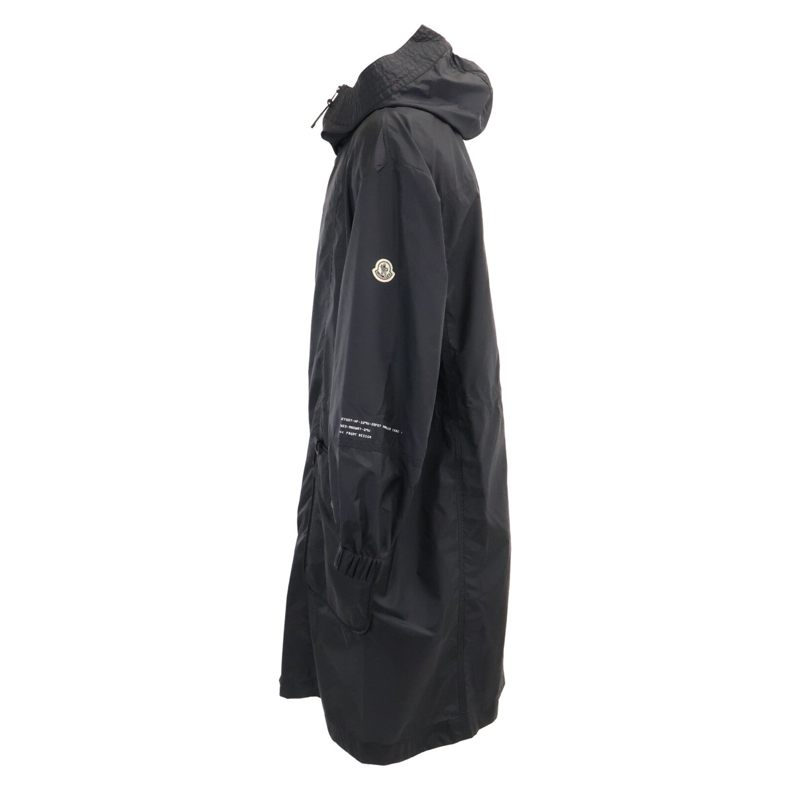 MONCLER モンクレール GENIUS 7 ジーニアス7 ×FRAGMENT HIROSHI FUJIWARA【美品/23年製】FENNEL フェンネル ナイロン フーディロング コート