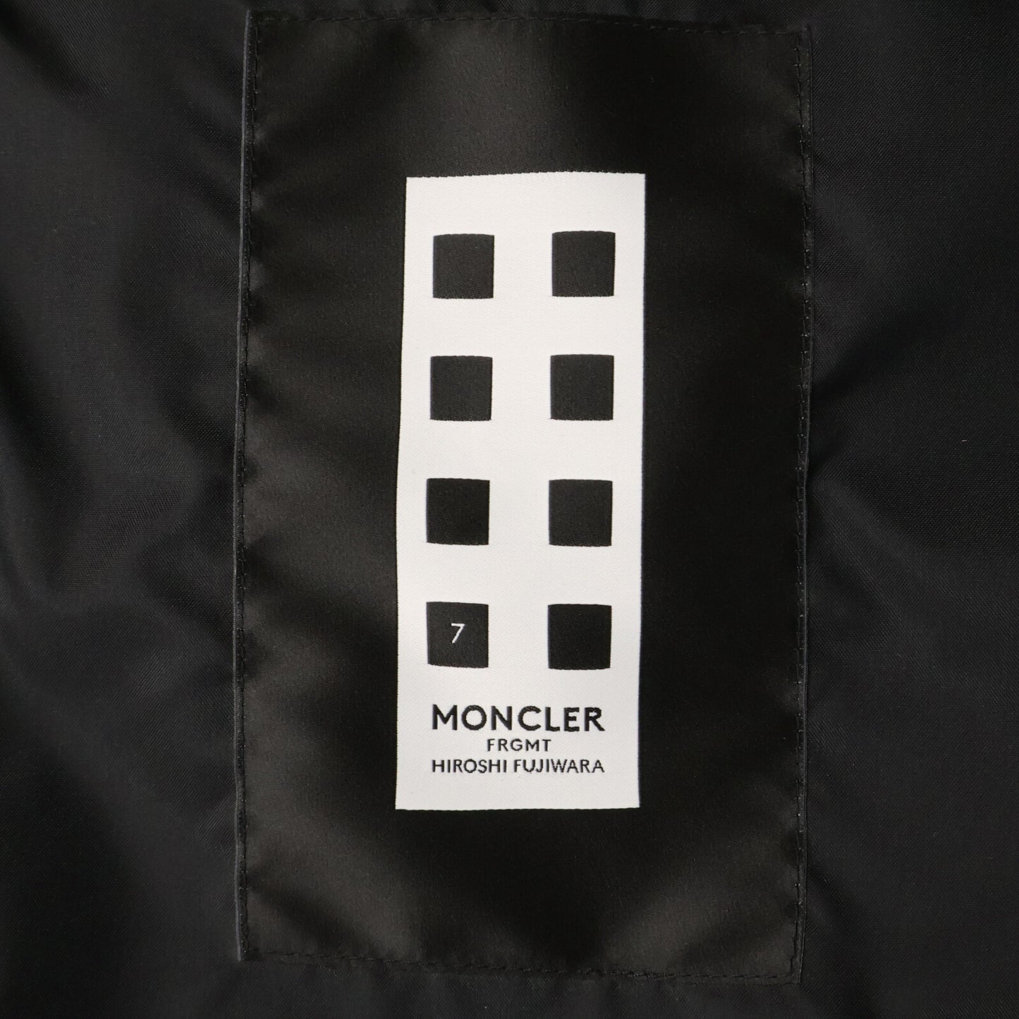 MONCLER モンクレール GENIUS 7 ジーニアス7 ×FRAGMENT HIROSHI FUJIWARA【美品/23年製】FENNEL フェンネル ナイロン フーディロング コート